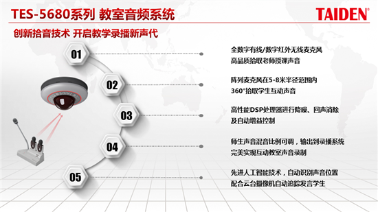 台电实业张齐博：多媒体教室音频系统解决方案