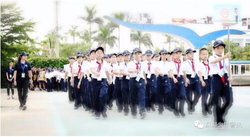 粤港澳湾区青少年制服团体交流营迎党97周岁生日