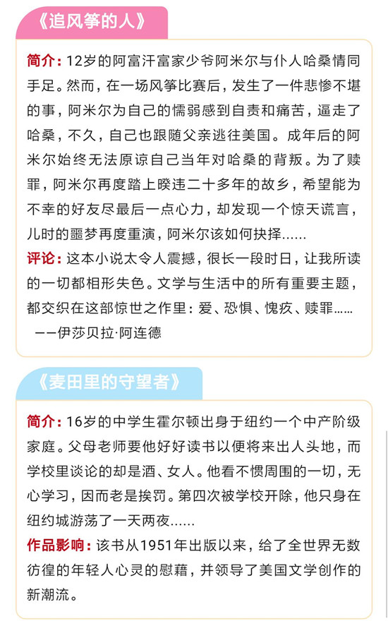 【好书推荐篇01】这个暑期不知道给孩子读什么课外书？点击这里，告诉你！