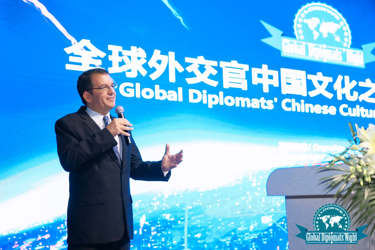 全球外交官中国文化上海之夜开幕 精锐教育现场论道科技赋能教育