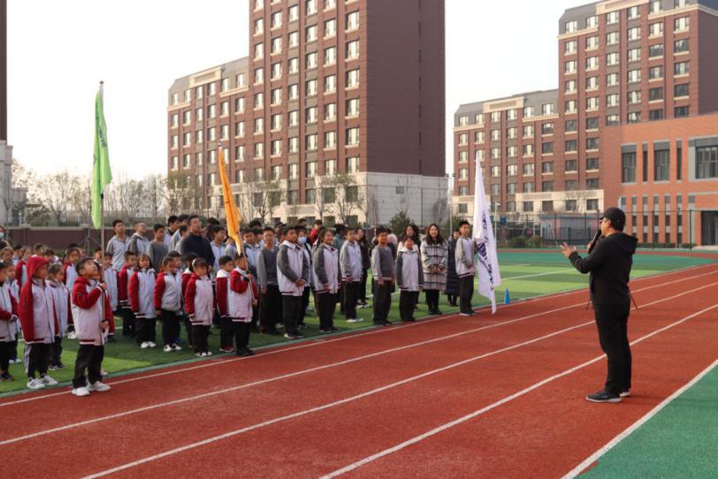 我运动 我健康 我快乐——天津为明国际学校冬季长跑启动仪式