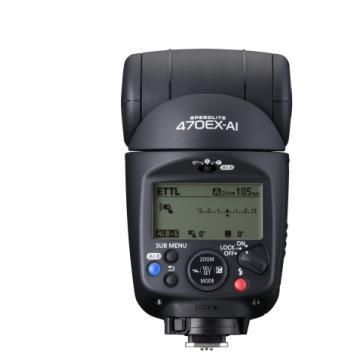 佳能发布外接闪光灯新品SPEEDLITE 470EX-AI