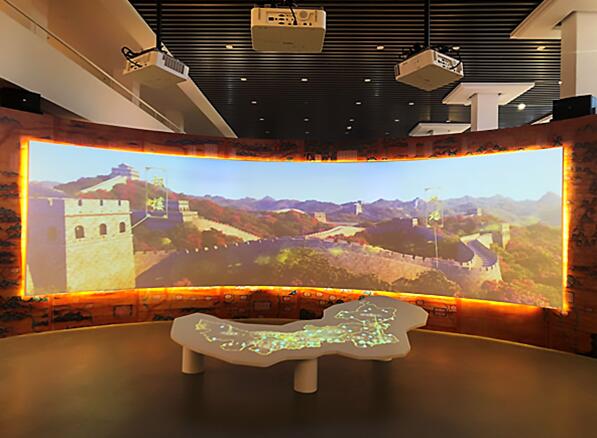NEC高端商务投影现身内蒙古长城主题文化展