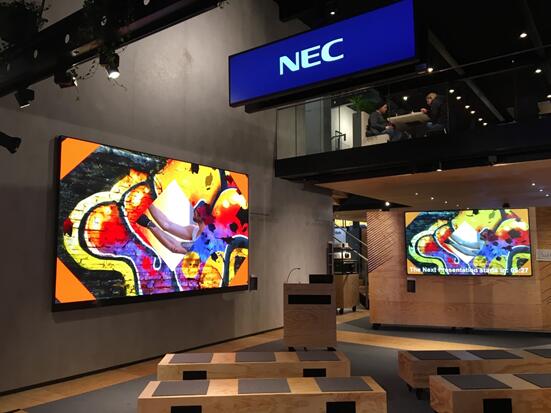 NEC闪亮ISE展 2万流明激光投影新品或将引爆市场