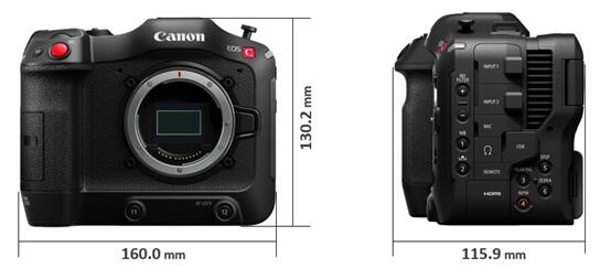 佳能发布Cinema EOS系统首款RF卡口 4K数字电影摄影机EOS C70