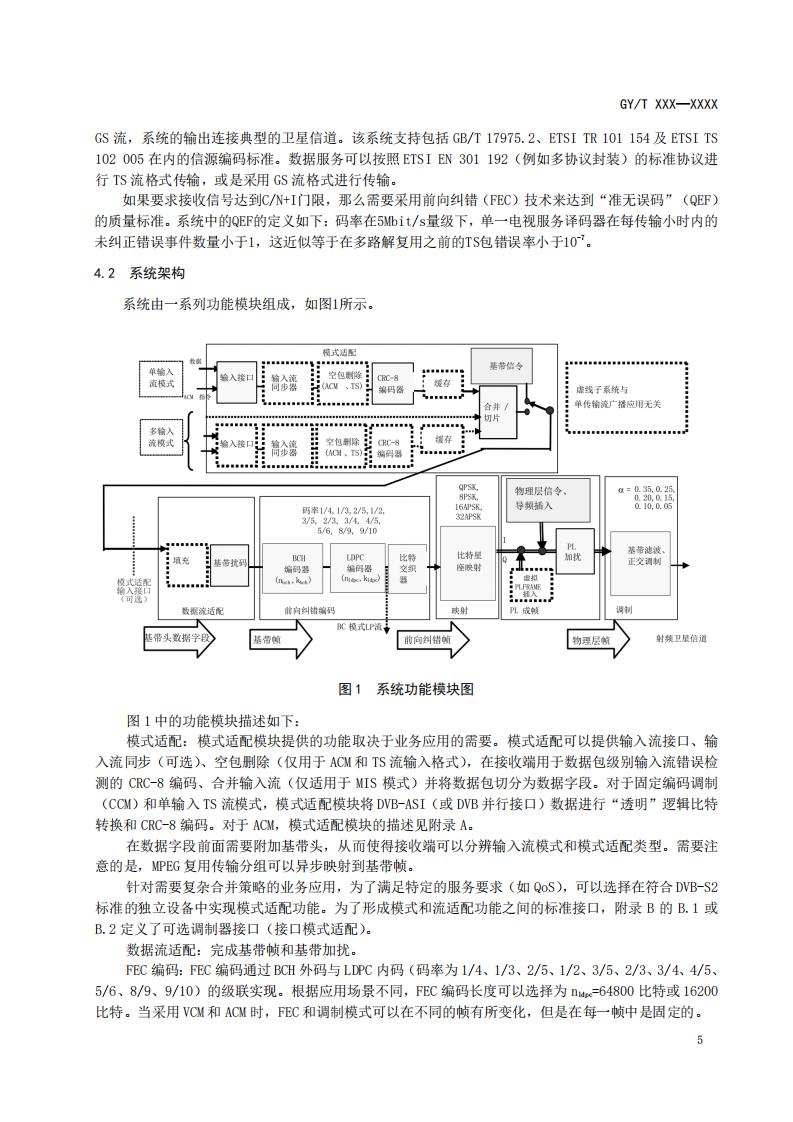 广电总局公示《数字电视卫星传输信道编码和调制规范》