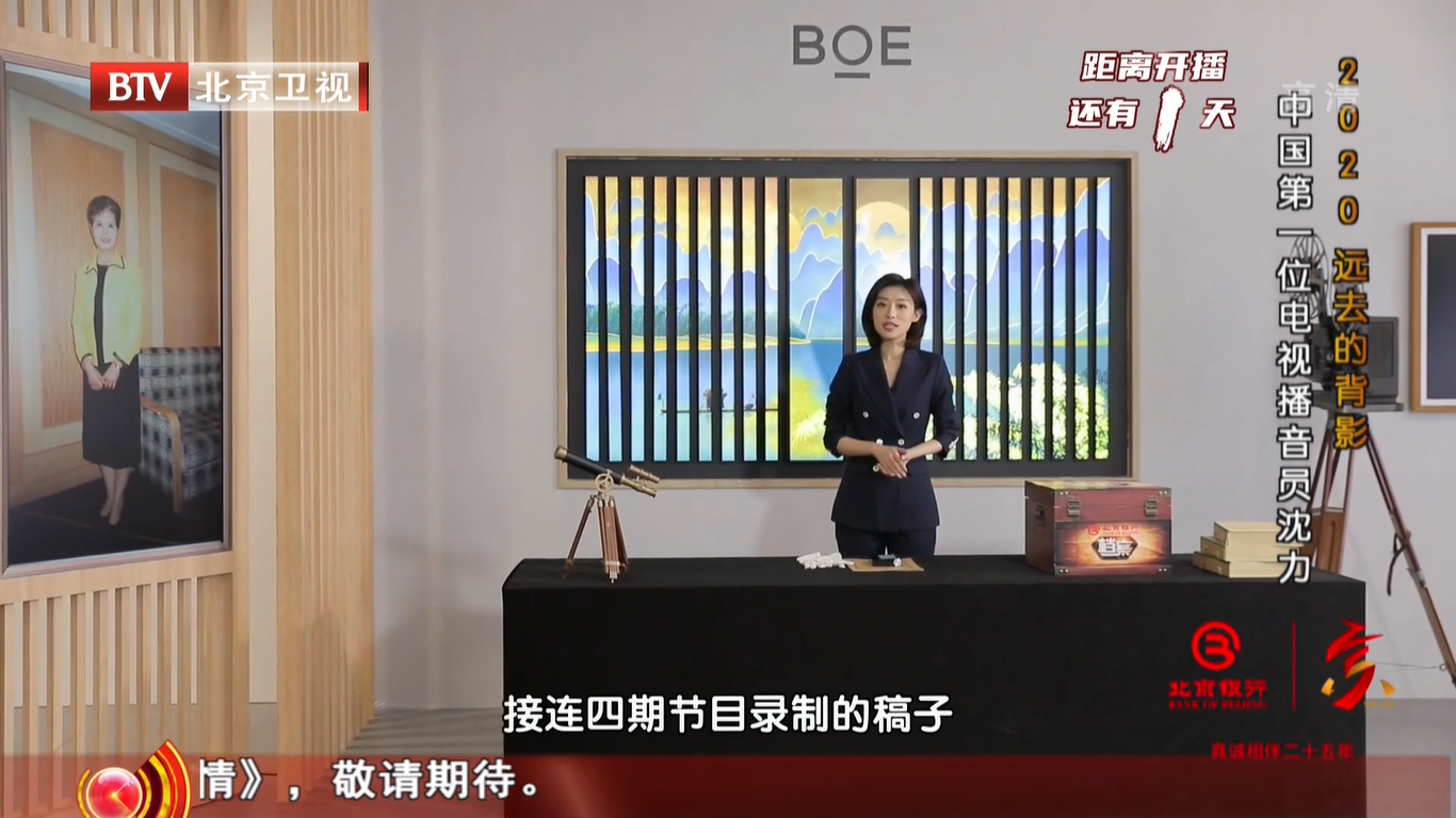 北京卫视《档案》节目录制走进BOE（京东方）