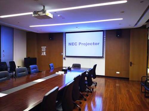 NEC投影机走进某生物医学公司 会议体验焕新升级
