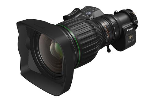 佳能推出CJ17e x 6.2B便携式4K广播级变焦镜头，扩充UHDgc系列产品阵容