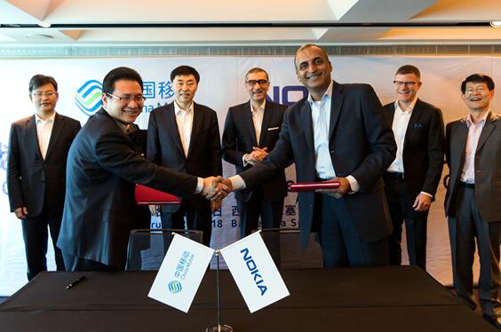 诺基亚携手中国移动积极探索5G应用，为垂直行业打造全新商机