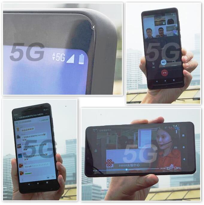 广东联通 打通全球首个5G手机电话