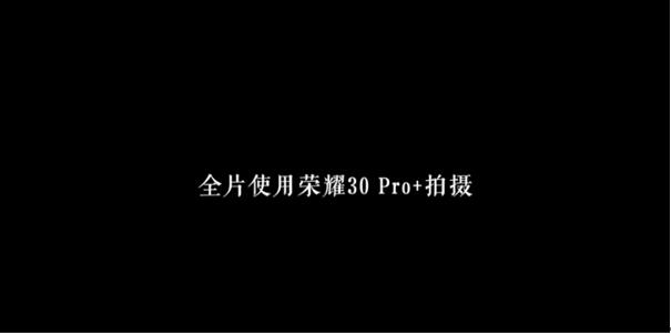 继国内首支野生动物短片后，荣耀30系列再拍态度广告片创手机摄影新高度