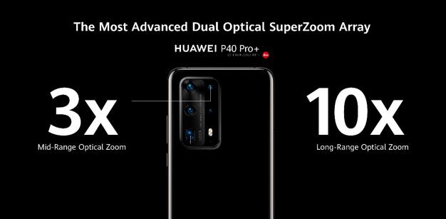 看见华为P40 Pro+的10倍光学变焦   iPhone11 Pro Max用户不淡定了