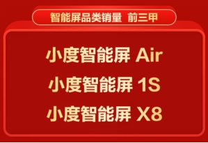 小度智能屏11.11再夺桂冠：销量销售额双冠军 同比增长超150%