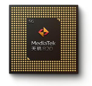 MediaTek 发布天玑 820  同级最强5G性能