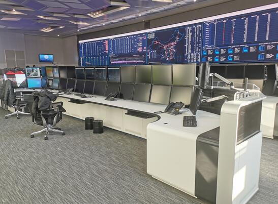 行业瞩目！400台NEC旗舰级显示器打造专业油气监控中心
