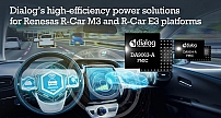 Dialog作为瑞萨汽车平台优选电源解决方案供应商，进一步扩展双方合作