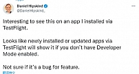苹果修复iOS 16 Bug：开发者模式才能运行TestFlight版App