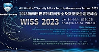 WISS 2023第四届世界物联网安全及数据安全治理峰会将在上海盛大召开